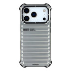 YOUNGKIT Suitcase Textured Luggage Series Magsafe Case for iPhone 17 Pro Max / 18 Pro Max (Silver)