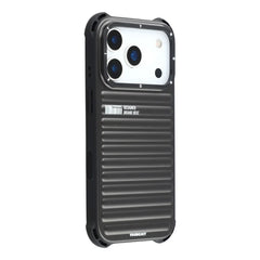 YOUNGKIT Suitcase Textured Luggage Series Magsafe Case for iPhone 17 Pro Max (Black)