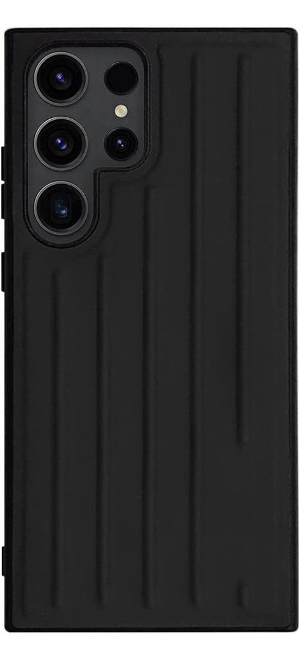 Samsung Galaxy S23 Ultra Case Silicon Hard Case Cover Black