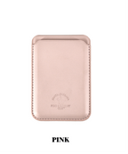 Santa Barbara Polo Raquet Club Avery Series MagSafe PU Leather Card Wallet with Convertible Stand (LIGHT PINK) Mobile Case by CoverMeUp