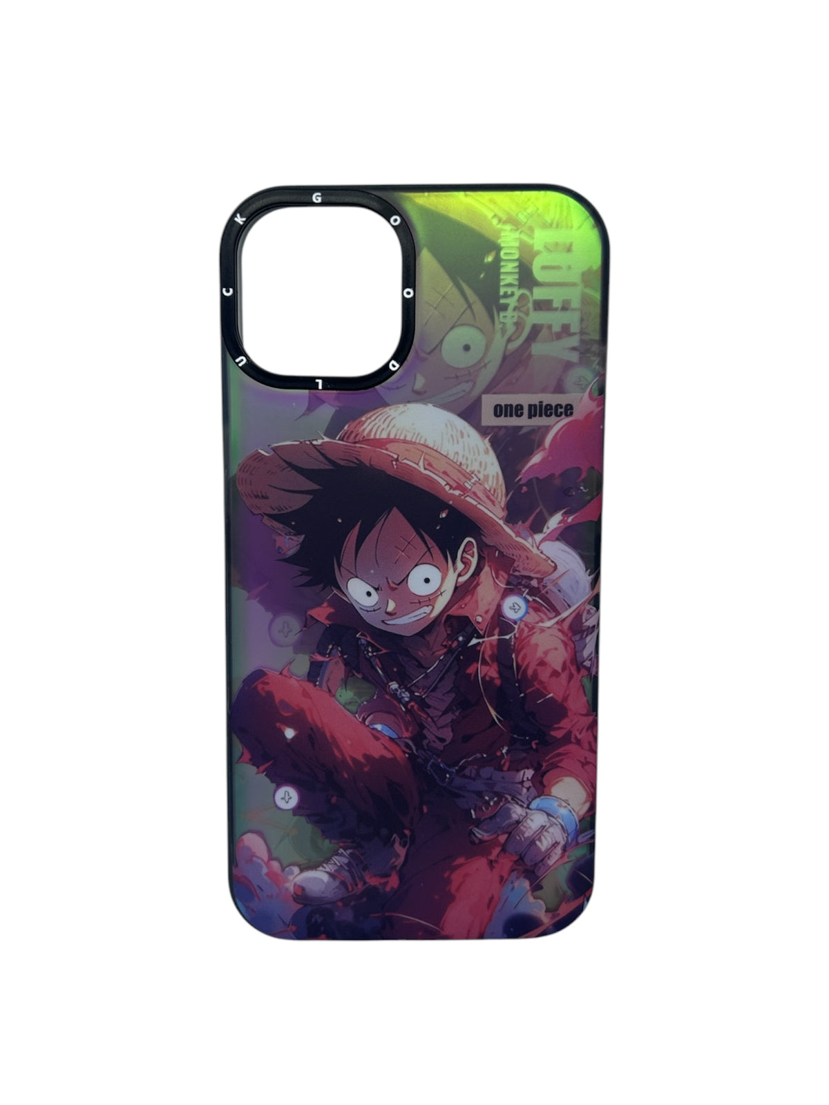 Angry Luffy One Piece Anime Case for iPhone with Bumper Protection