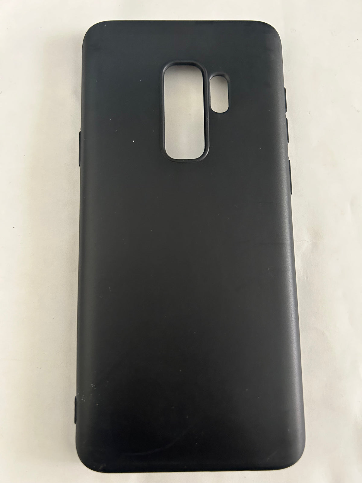 Slim Soft Silicone Back Case for Samsung Galaxy S9 Plus Black