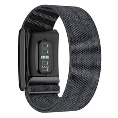 WHOOP  Watch Strap for 4.0 Bracelet Elastic Band Sports Nylon Patterned Whoop Strap (DARK GREY)