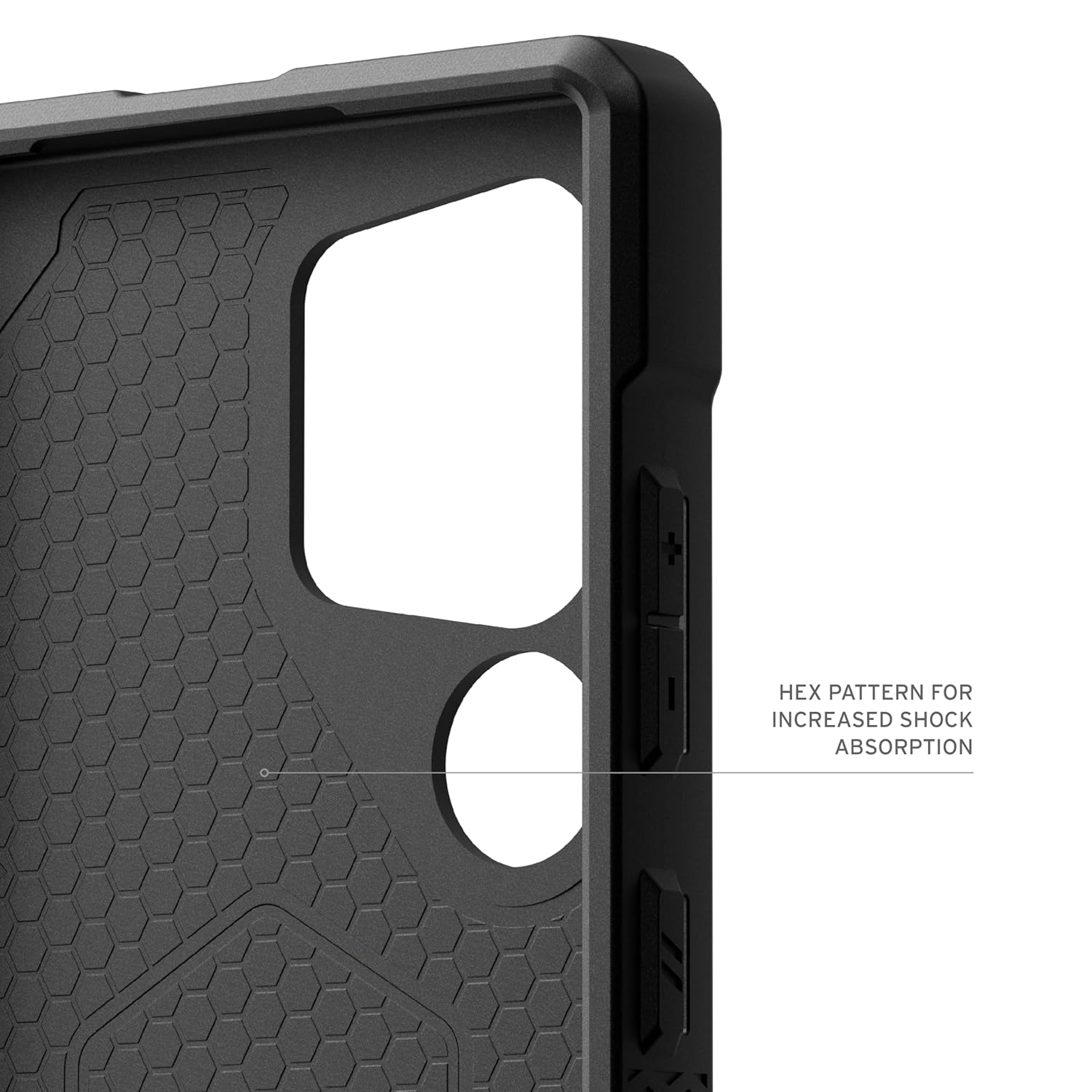 Samsung S24 Ultra Monarch Pro Top Grain Leather (TGL) Protective Armor Case with Magsafe - Black Mobile Case by CoverMeUp - Style 5