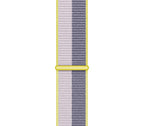 Lavender Grey/Light Lilac Sports Loop for iWatch 42mm, 44mm & 45mm Series 1 2 3 4 5 6 7 8(Watch Not Included) Mobile Case by CoverMeUp - Style 2