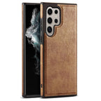 Samsung Galaxy S24 Ultra Leather Case Mobile Case by CoverMeUp - Style 2