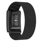 WHOOP  Watch Strap for 4.0 Bracelet Elastic Band Sports Nylon Patterned Whoop Strap (BLACK) Mobile Case by CoverMeUp - Style 2