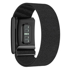 WHOOP  Watch Strap for 4.0 Bracelet Elastic Band Sports Nylon Patterned Whoop Strap (BLACK)