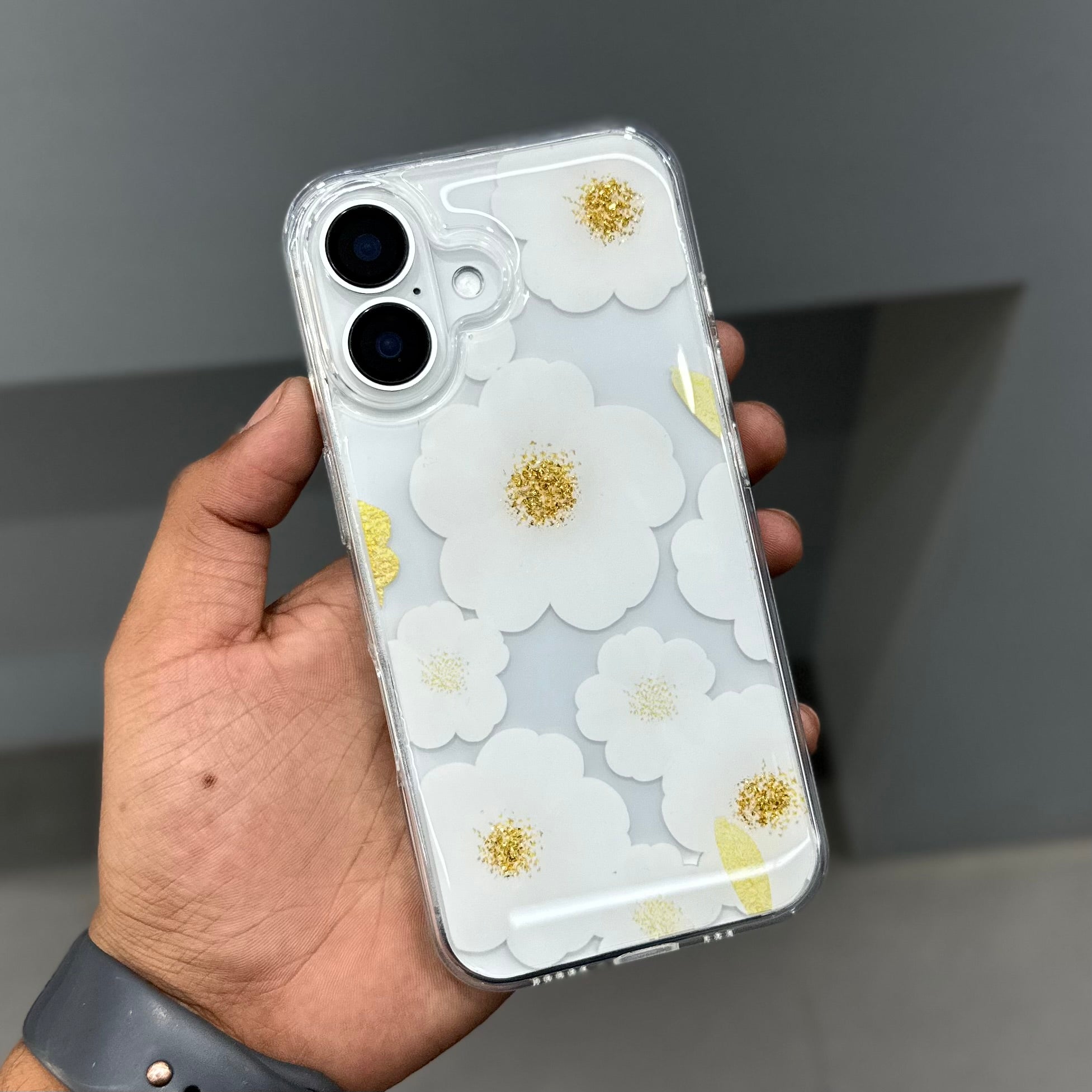 TRANZO BC 02 FLOWER CASE - WHITE ( No. 3400 )