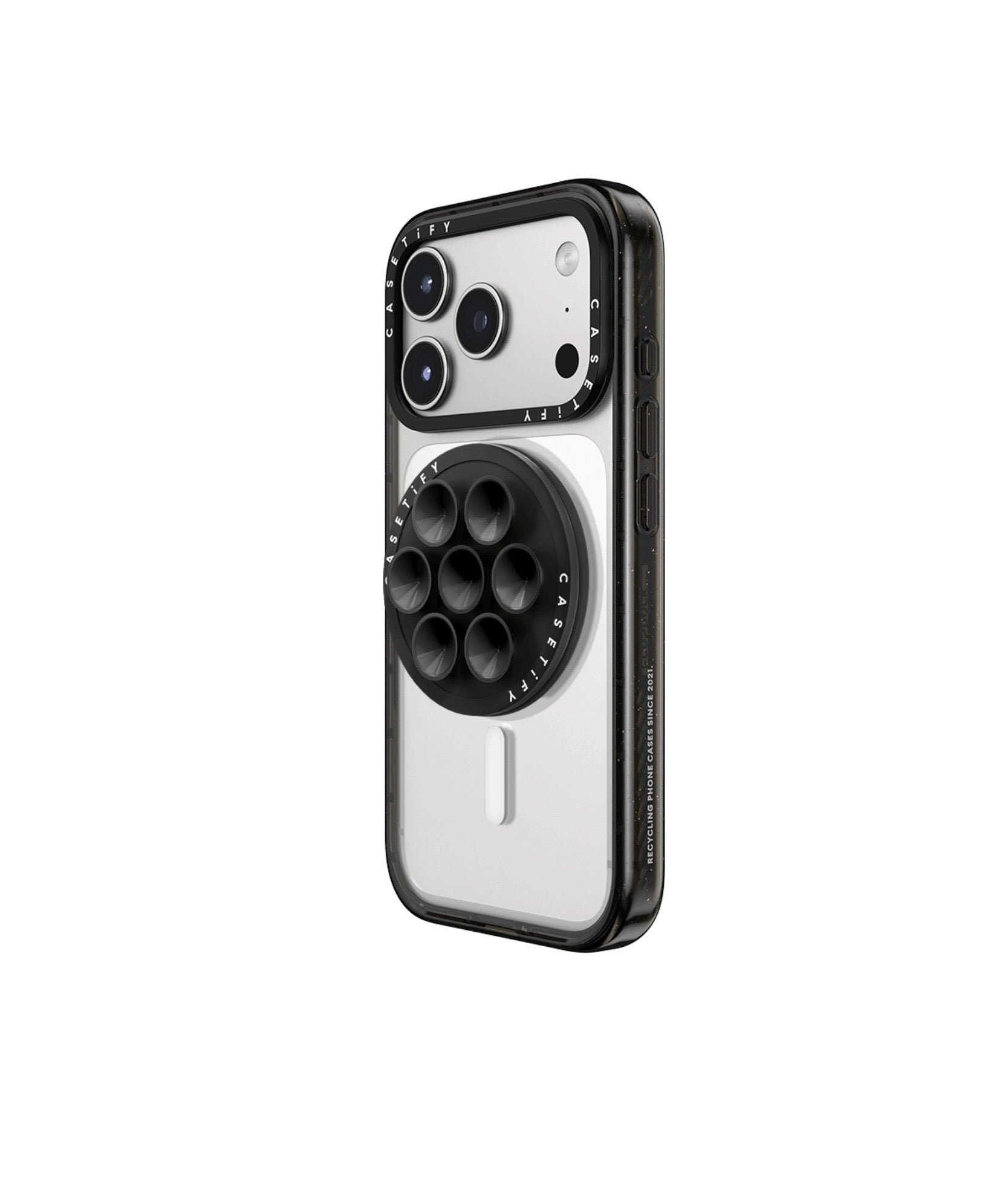Snappy Sticky MagSafe Grip Stand Pop Socket (Black)