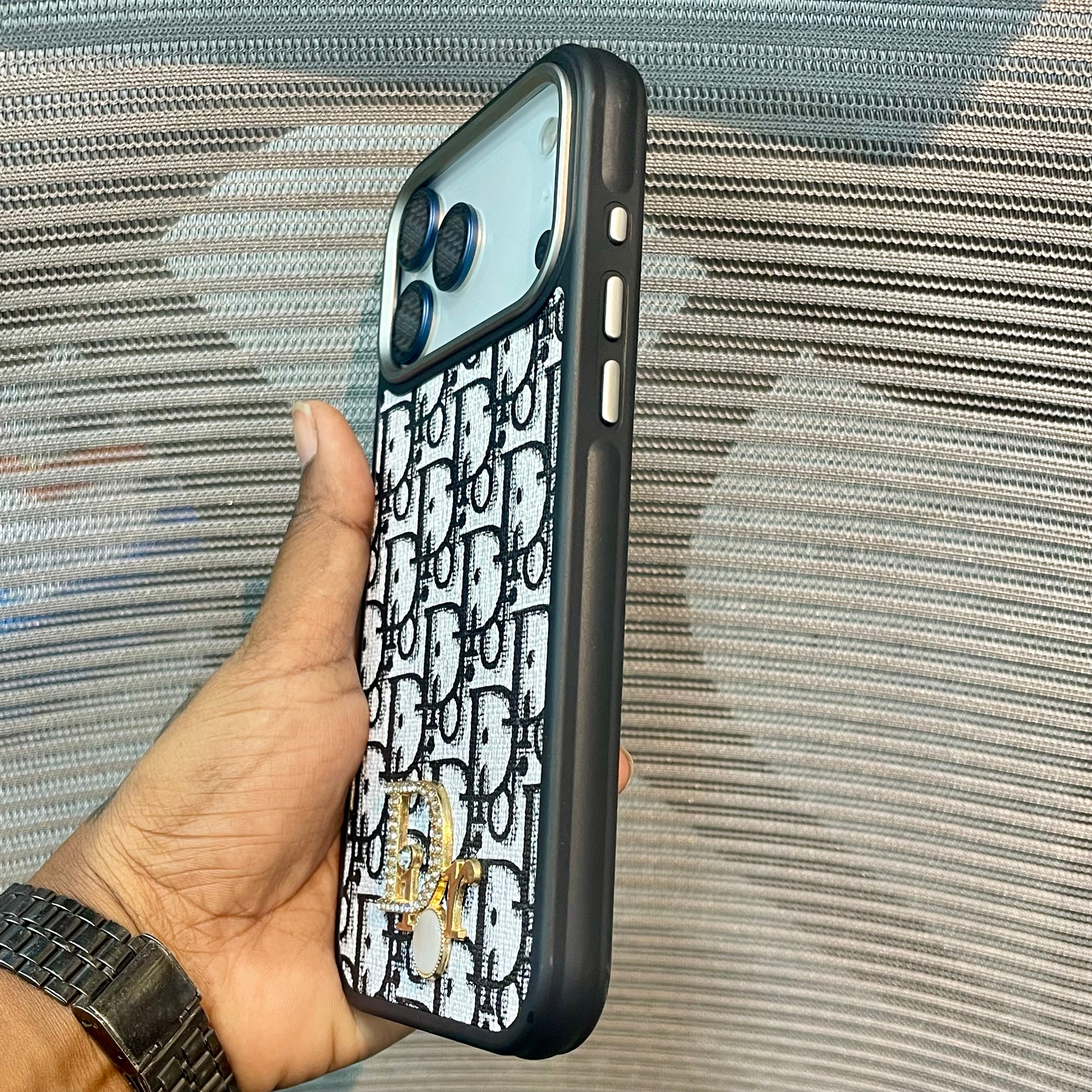 LogoLuxe Leather iPhone 17 Series Case