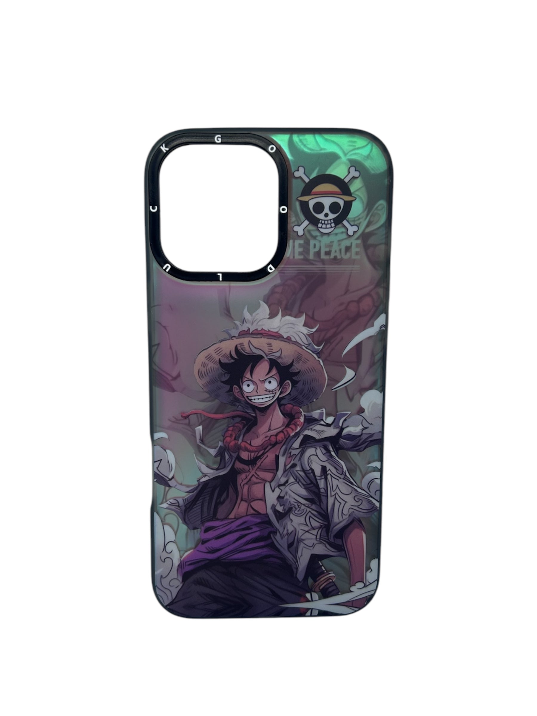 Luffy One Peace Anime Case for iPhone with Bumper Protection for 16 Pro Max