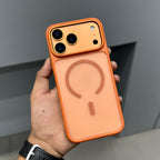 ICON SEMI TRANSLUCENT CASE MAGSAFE - ORANGE ( No. 2869 )