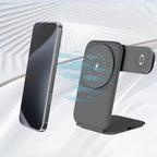 TriFold Luxe 3-in-1 Wireless Charger Stand Mobile Case by CoverMeUp - Style 8