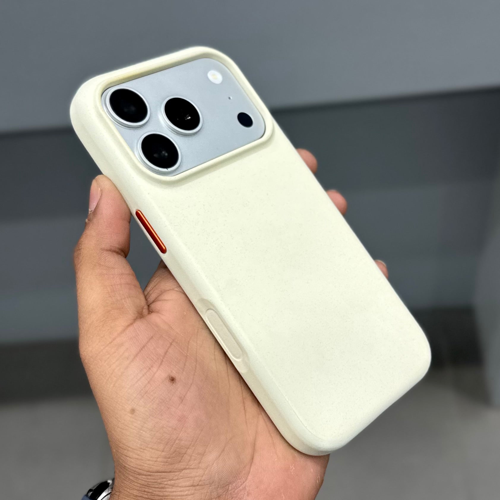CMAQ SUPER SAND STORM MAGSAFE CASE - BEIGE ( No. 3559 )