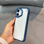 Protective Apple iPhone Back Cover - GripShield Clear iPhone Case - Style 12