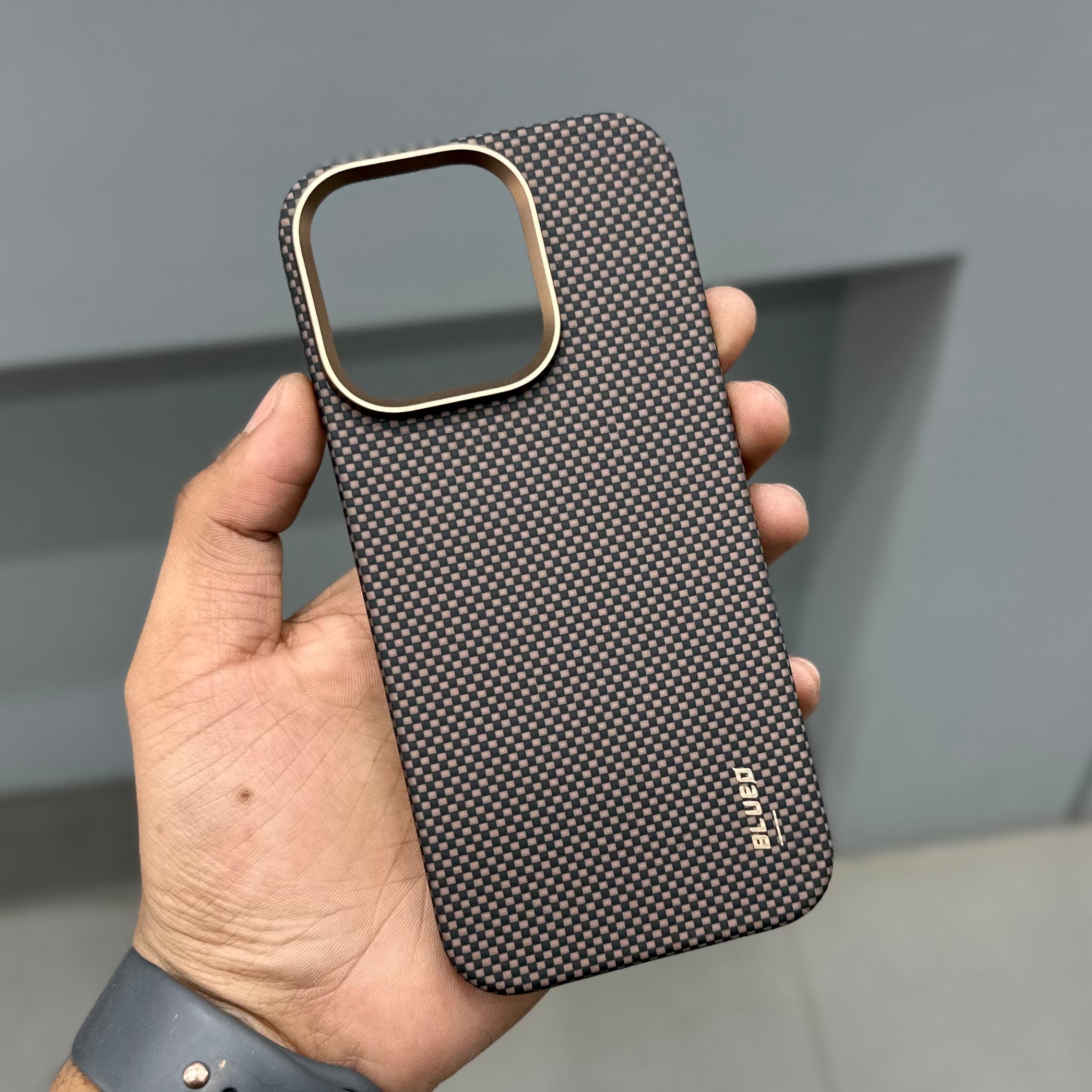 BLUEO ARMID FIBER CASE - BROWN ( No. 3068 )