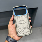 NIMMY DOG CHAIN CASE - GREY BLUE ( No. 2533 )