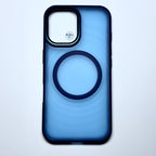 Protective Apple iPhone Back Cover - MagSafe Hard Case for iPhone with Embossed Spiral - Style 3