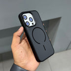 HAMURU SKIN FEELCASE MAGSAFE - BLACK ( No. 2382 ) Mobile Case by CoverMeUp - Style 2
