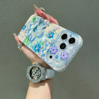 Floral Camera Lens Protector Case for iPhone Series