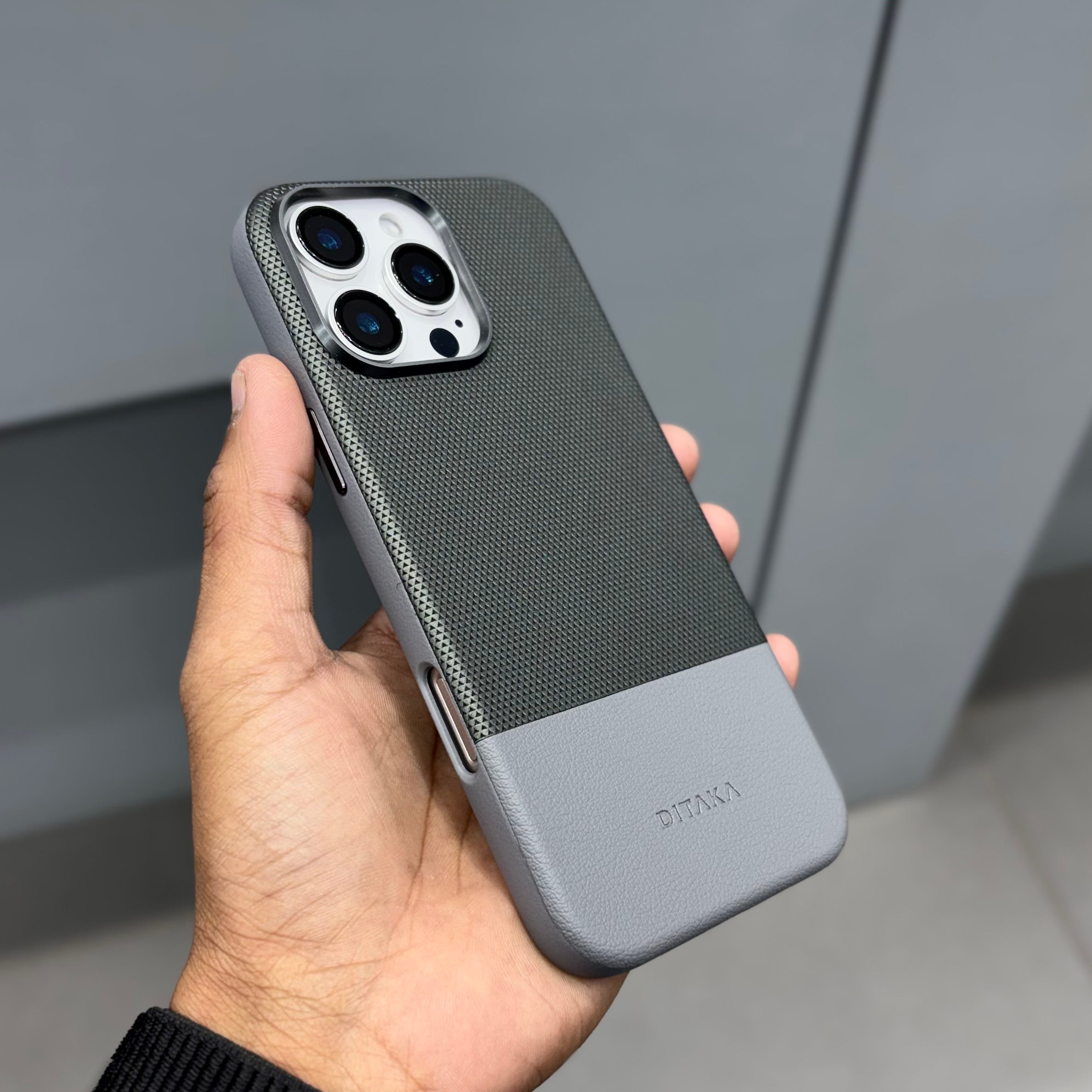 DITAKA 2 Col Case - Dark Grey ( No. 2247 ) Mobile Case by CoverMeUp - Style 2
