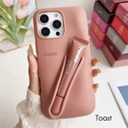 Protective Apple iPhone Back Cover - 3D Silicone iPhone Lip Case with Lip Tint - Style 4