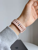 New Style Silicon Watch Band 44/45/46/49 mm (Rose Beige)