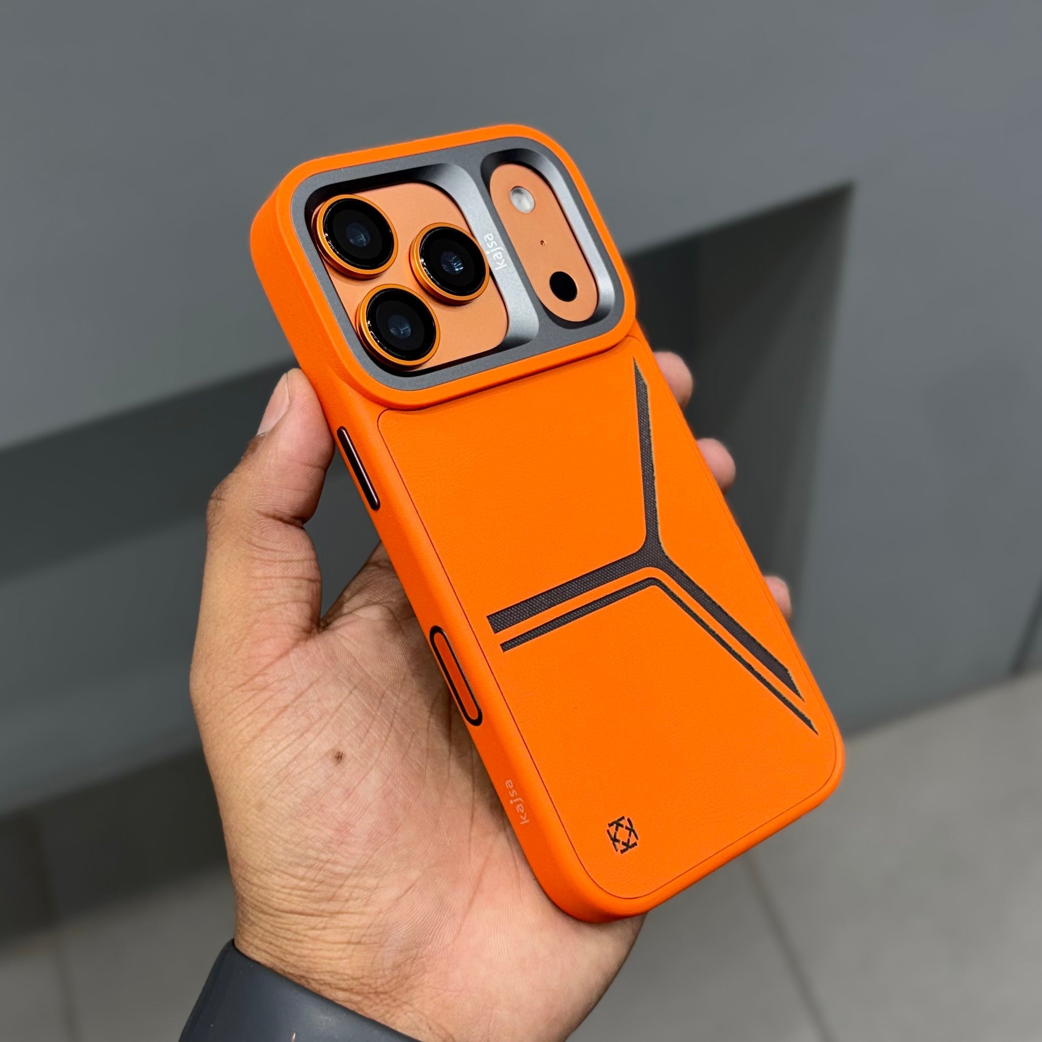 KAJSA FEAT UREASTC - ORANGE ( No. 2608 ) Mobile Case by CoverMeUp - Style 3