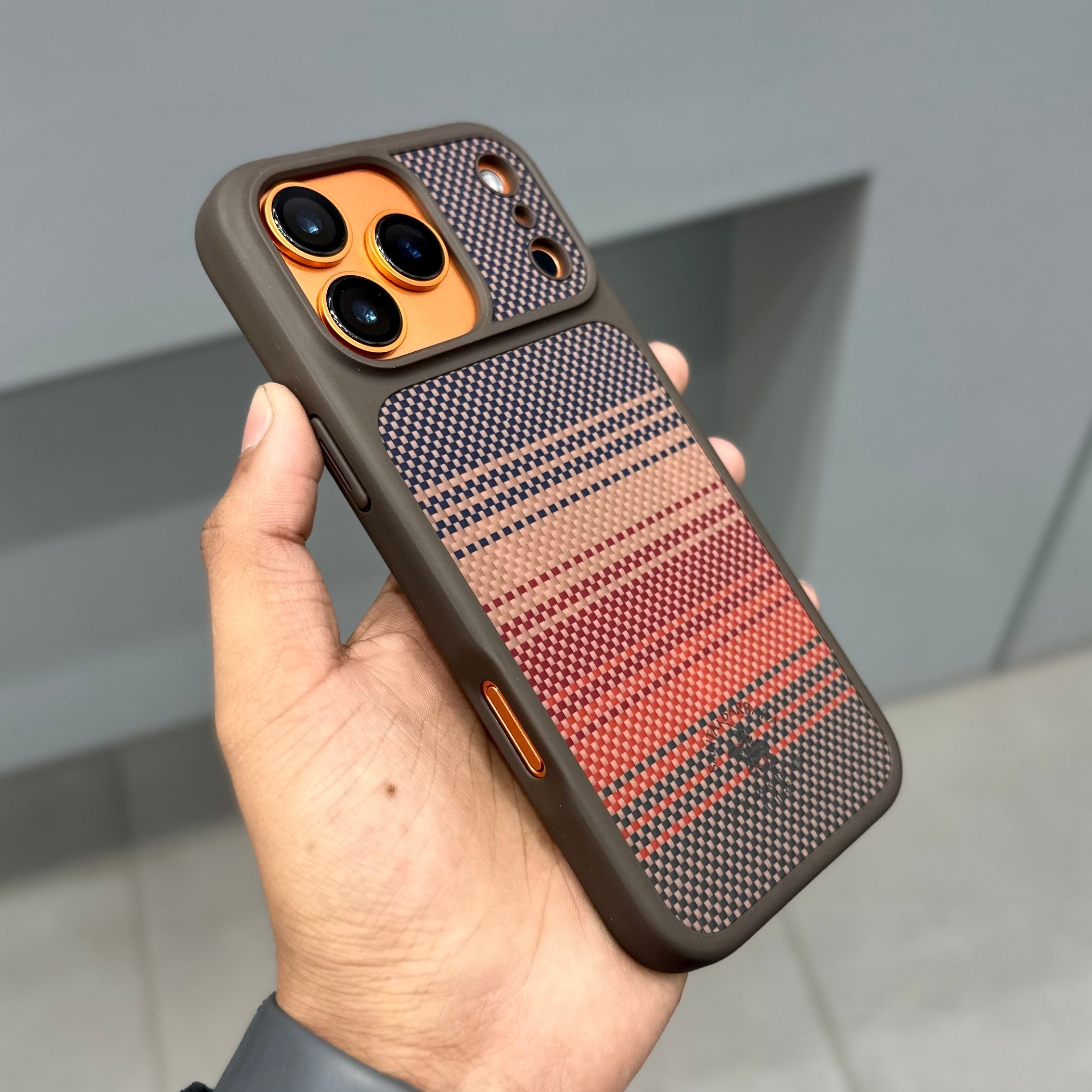 SANTA BARBARA KYLE SERIES - BROWN ( No. 2643 ) Mobile Case by CoverMeUp - Style 3