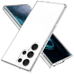 Silicone Clear Transparent Case for Samsung Galaxy S22 Ultra