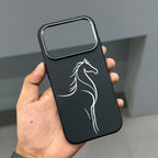 LUXO HORSE P MAGSAFE CASE - BLACK ( No. 3539 )