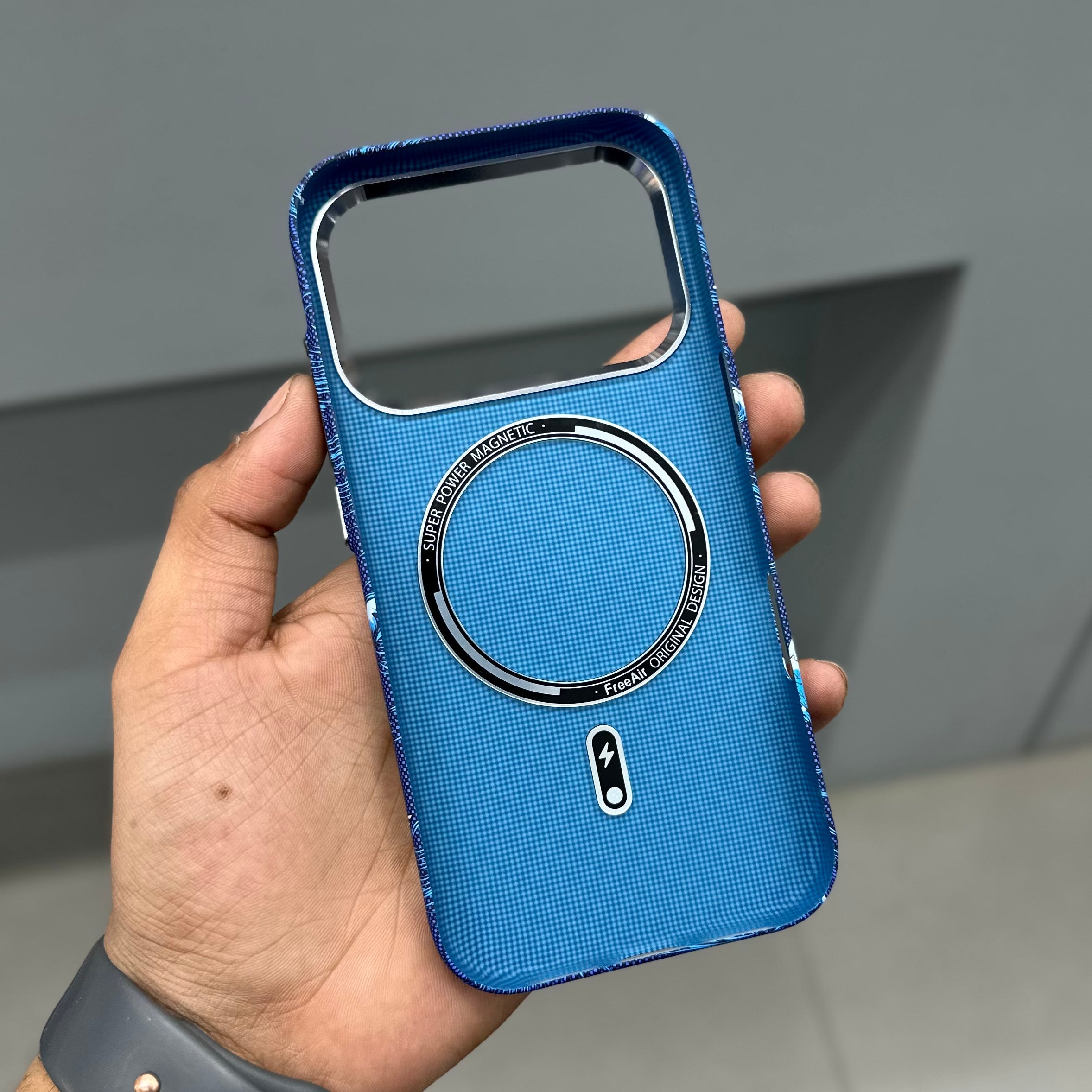 LUXO CARBON CASE - BLUE WAVES ( No. 3162 )