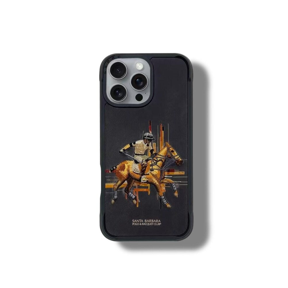 Protective Apple iPhone Back Cover - Premium Embroidered iPhone Case