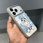 NIMMY GALTEN SERIES MAGSAFE-GREY HUSKY ( No. 3348 )