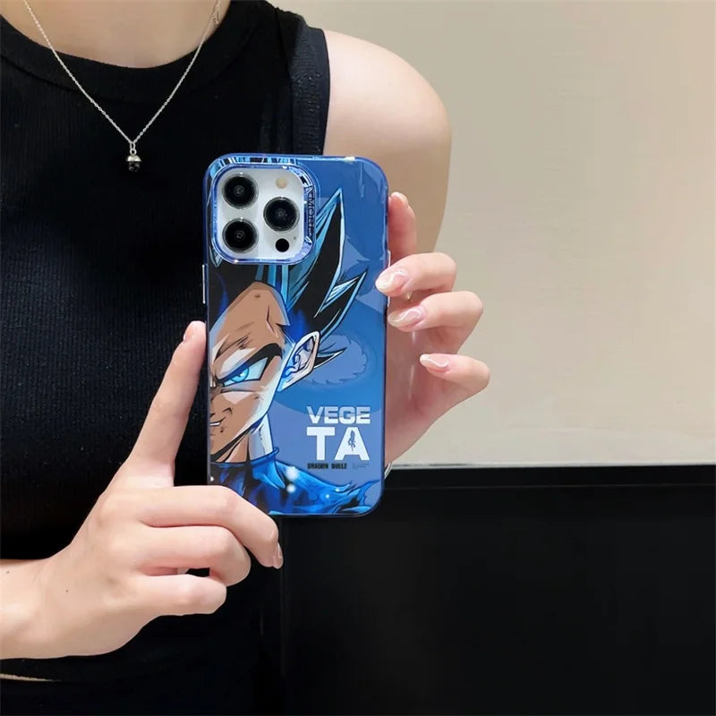 Dragon Ball GOKU VEGETA Shockproof Anime Case for iPhone