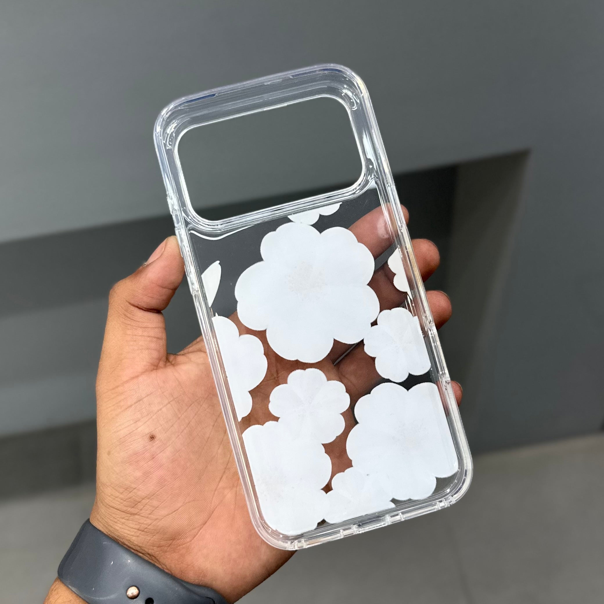 TRANZO BC 02 FLOWER CASE - WHITE ( No. 3629 )