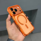NY JOY COMBAT TRIPLE LAYERED MAGSAFE CASE-ORANGE ( No. 2925 )