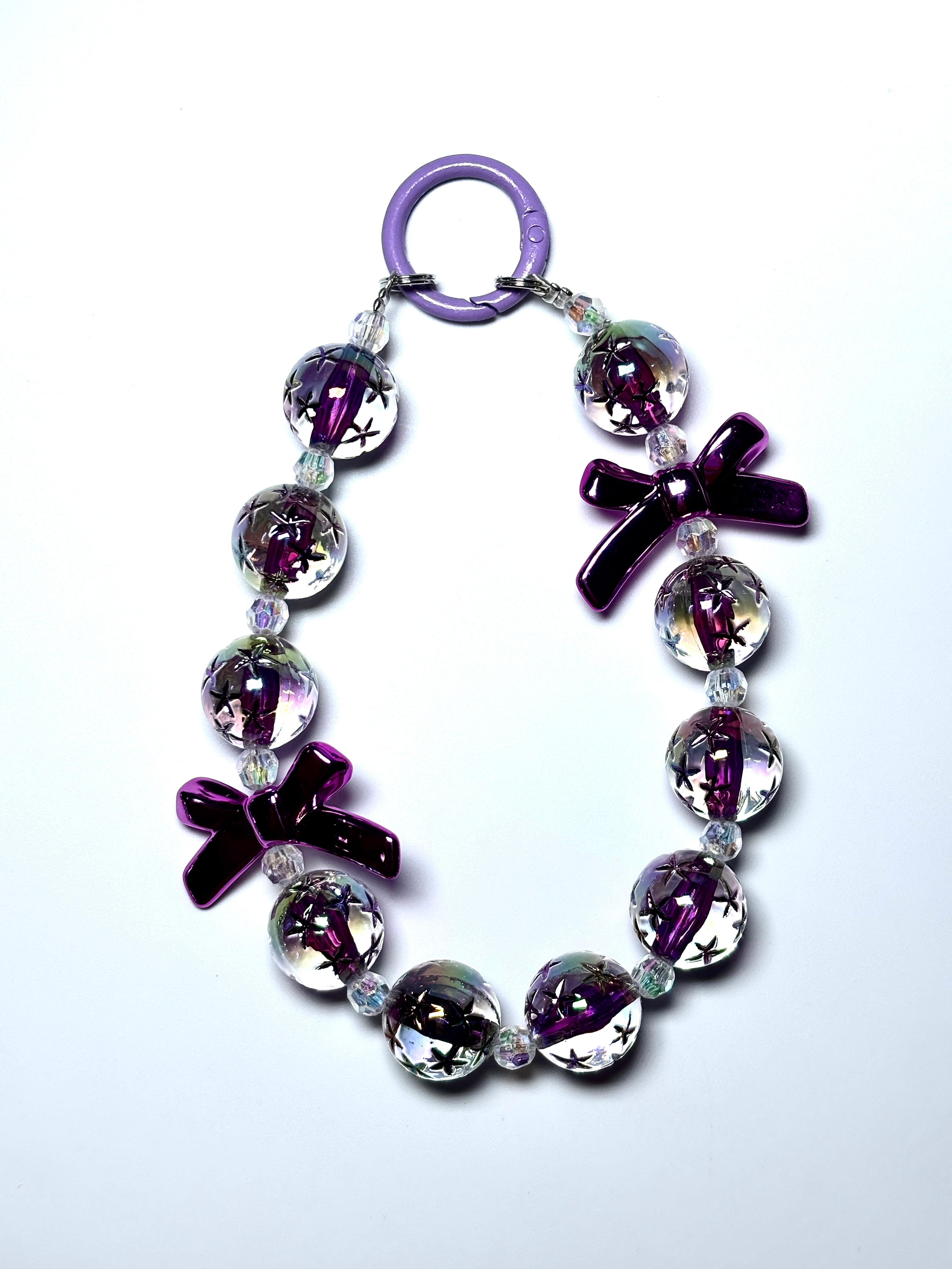 Beaded Phone Charm Strap Mobile Case by CoverMeUp - Style 4