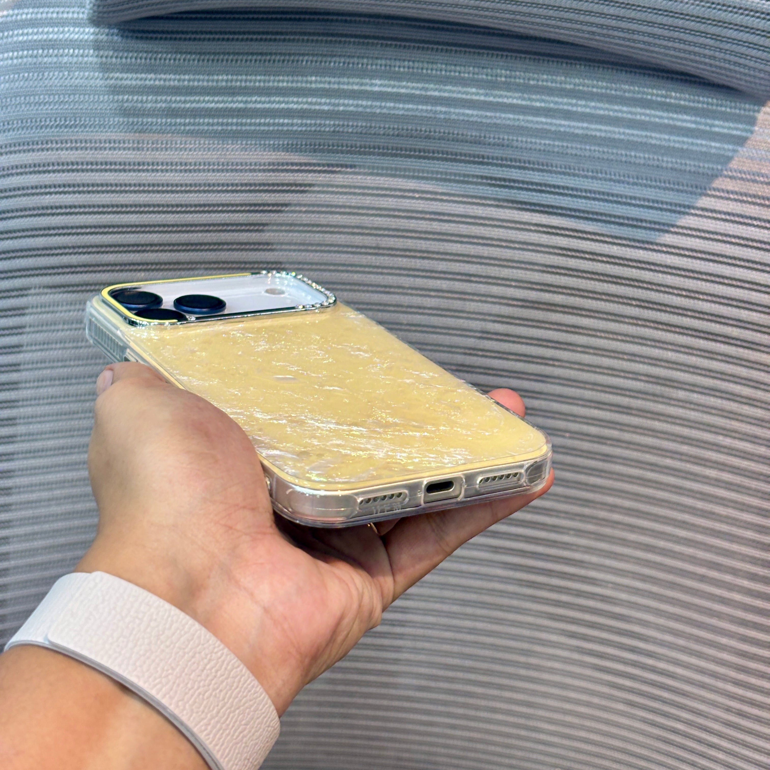 MarbleMuse Glitter iPhone 17 Series Case