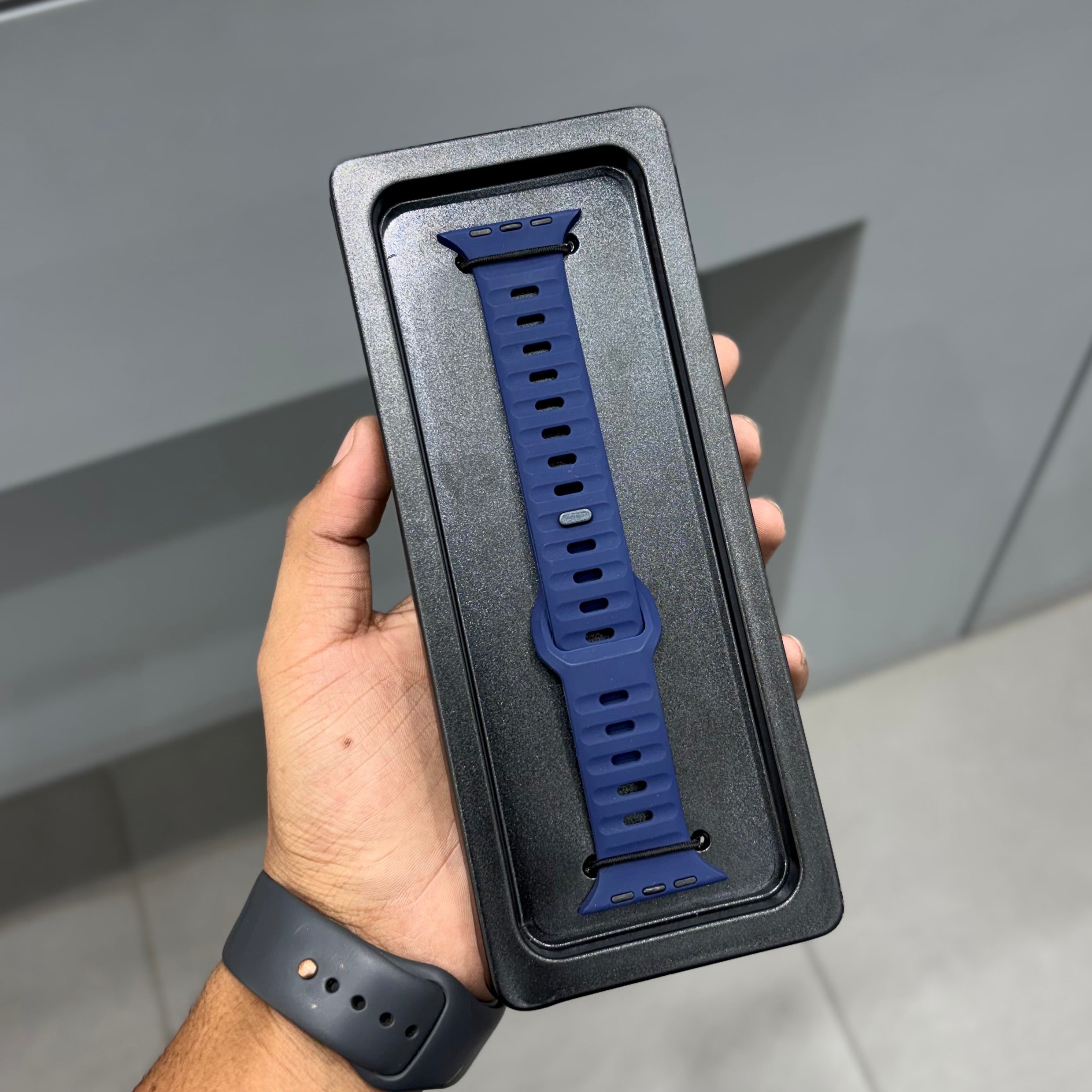 NAVAL STRAP - DARK BLUE ( No. 2490 ) Mobile Case by CoverMeUp