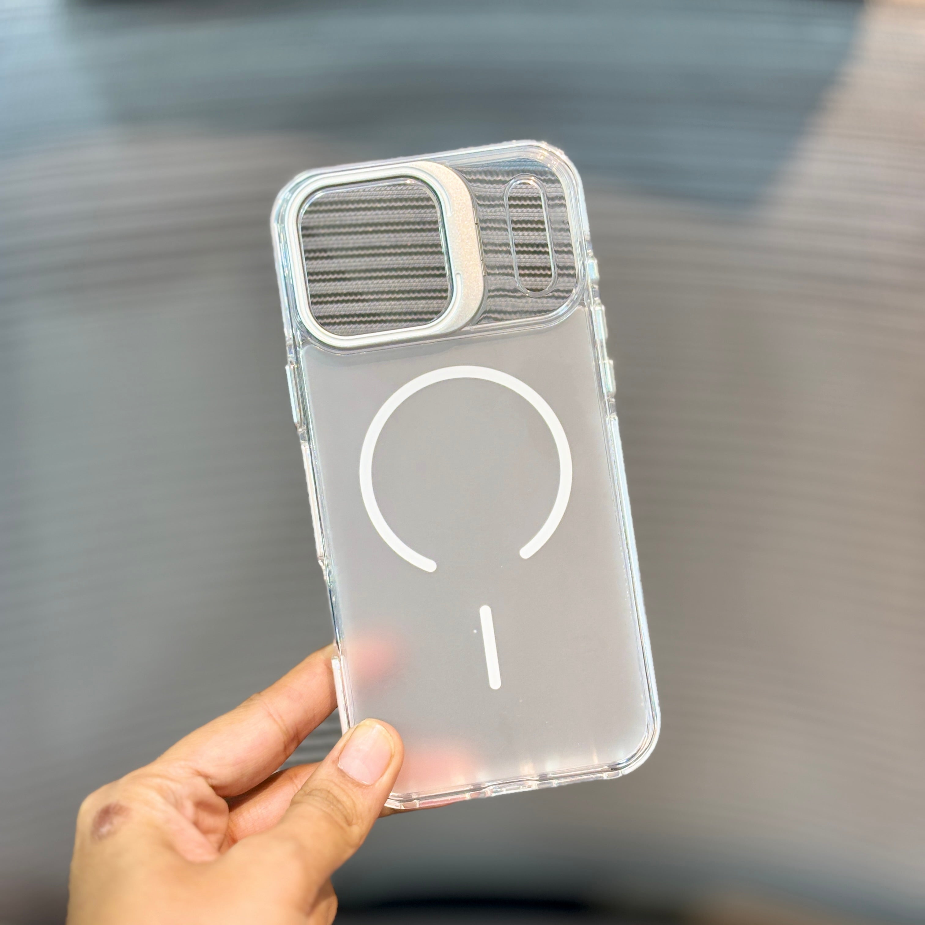 Protective Apple iPhone Back Cover - FrostStand MagSafe iPhone 16 Series Case - Style 6