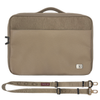 Santa Barbara Polo Matte PU Leather Macbook Bag For Macbook 13 Inch, 14 Inch (iPad 12.9, 13inch) (Desert) Mobile Case by CoverMeUp
