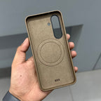 X LEVEL VEGAN CASE SAMSUNG - BROWN 2.0 ( No. 3141) Mobile Case by CoverMeUp - Style 4