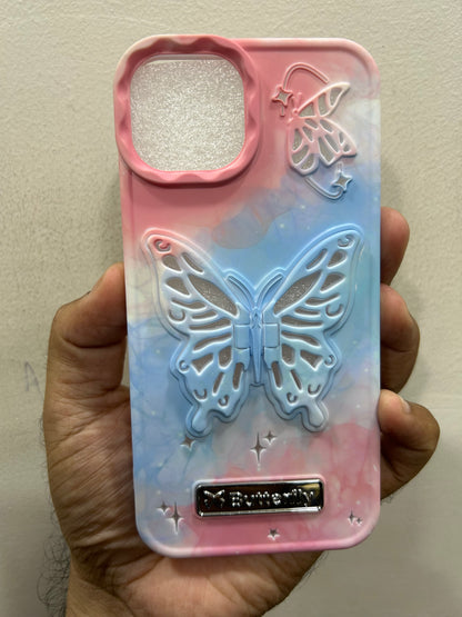 Cute Butterfly with Wings Case for Iphone