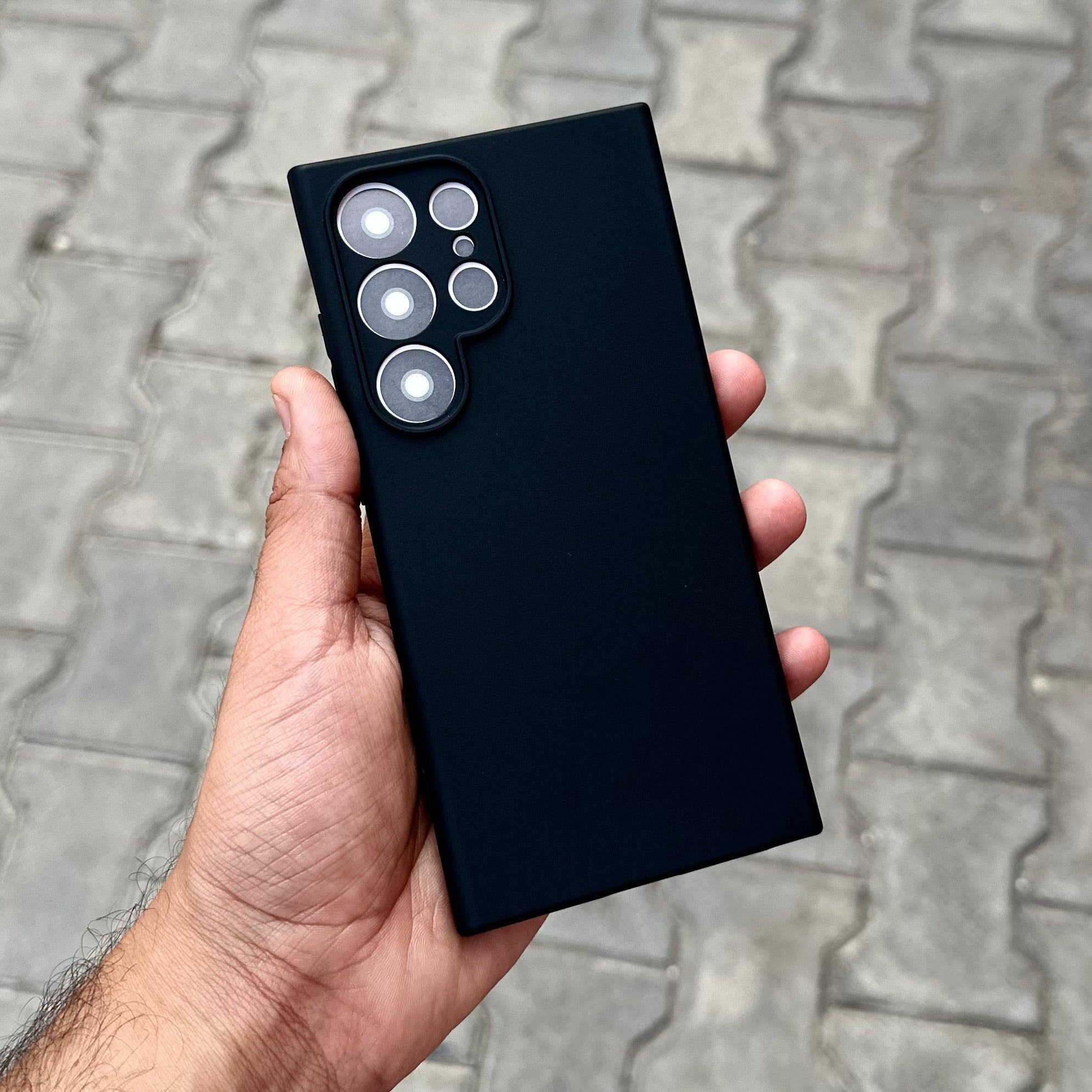 Matt Black Case-Samsung ( No. 1866 )