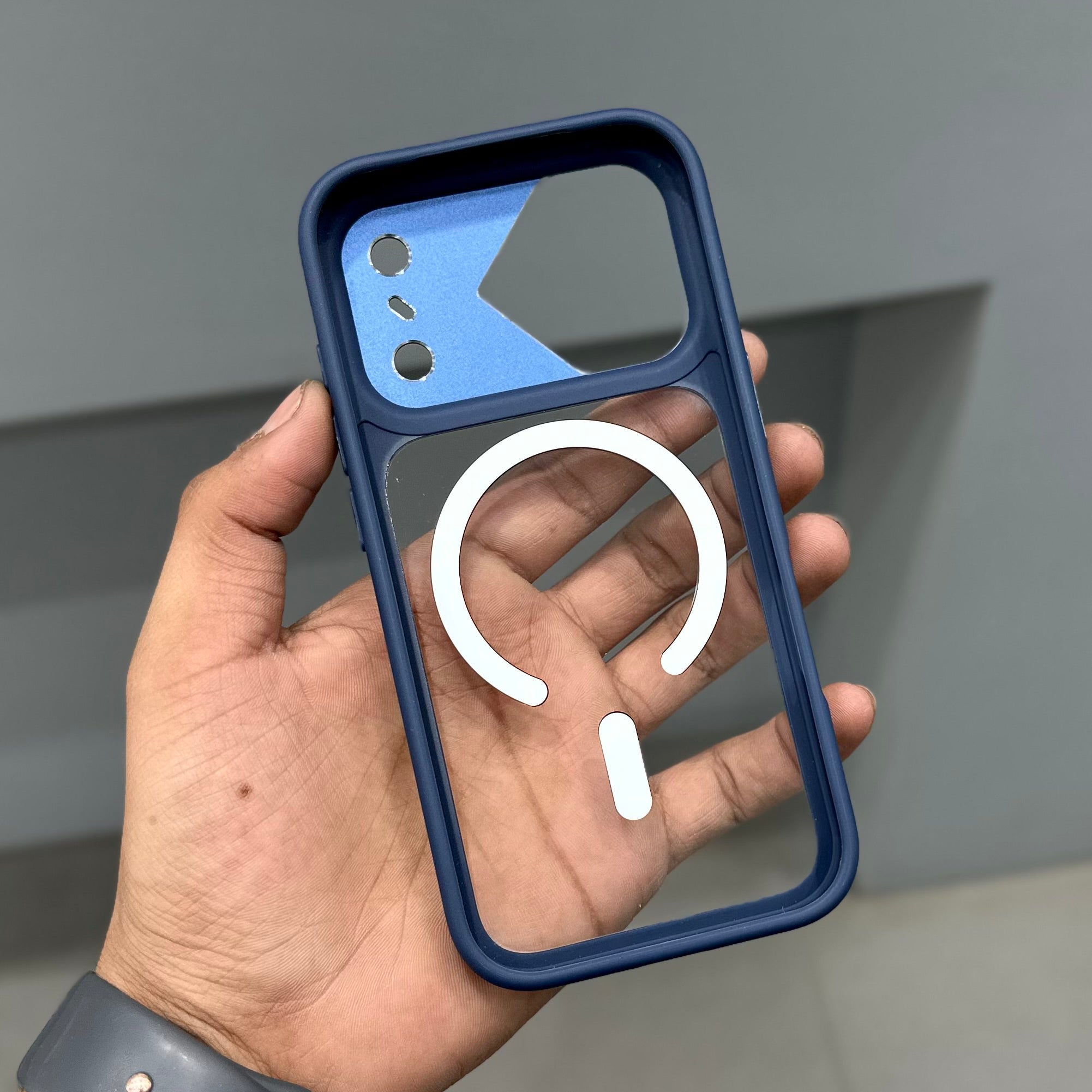 NY ARMOR X MAGSAFE CASE - BLUE ( No. 3050 ) Mobile Case by CoverMeUp - Style 5