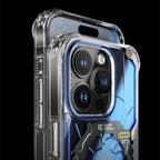 Protective Apple iPhone Back Cover - PQY Laboratory Series Protective Case for iPhone 14 - Style 7