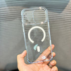 Protective Apple iPhone Back Cover - ClearGuard Metal MagSafe iPhone 17 Case - Style 7