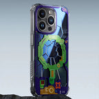 Protective Apple iPhone Back Cover - PQY Laboratory Series Protective Case for iPhone 14 - Style 3